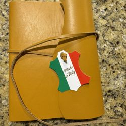 Brand New Genuine Leather Notebook!!