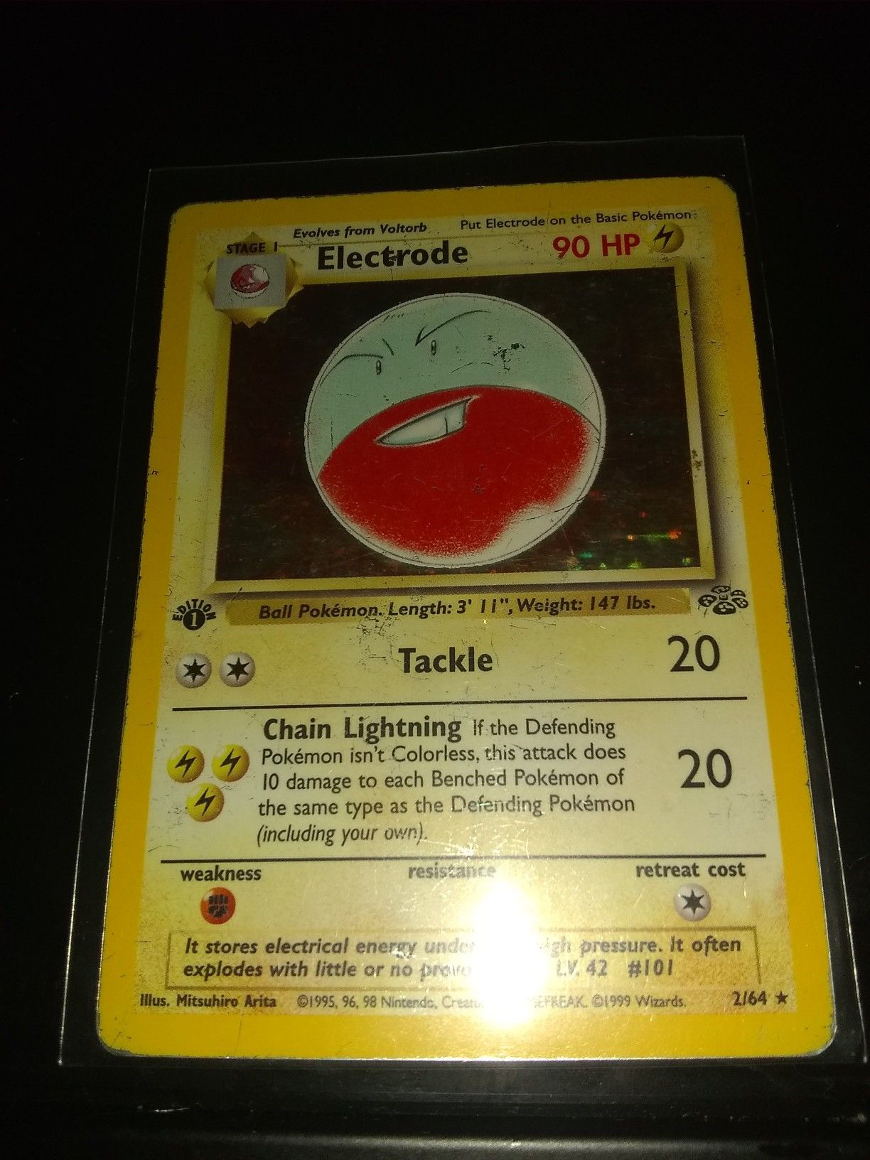 1st Edition Holographic Electrode (Jungle Series) for Sale in Vista, CA