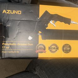 Azuno Pneumatic Grease Gun Air 17 Oz , New In Box