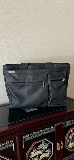 eBags Black Laptop & Travel Tote Bag – 20” x 12” (Great Condition)