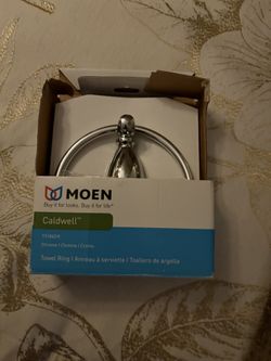 Moen Caldwell Series Chrome Towel Ring