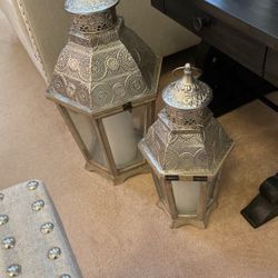 Vintage Style Candle Lanterns