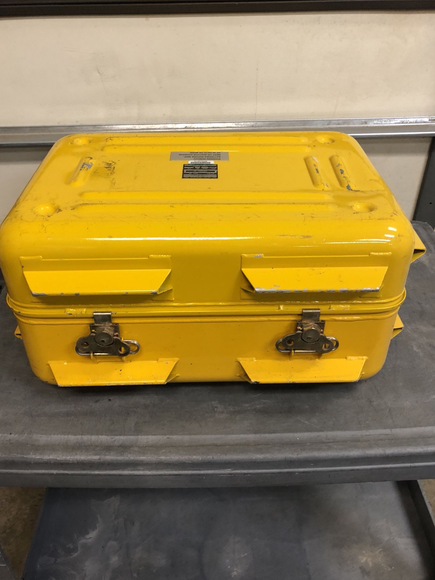 Aluminum military grade storage case waterproof