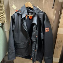 LOW PRICE MOVING- $330 + TAX RETAIL HELLY HANDSON WATERPROOF JACKET