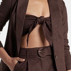 Brand New Express Brand  Tie Front Top - Size XL