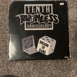 Tenth Anniversary Ruthless Records Vinyl Records 12” Eazy-E