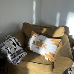 Mustard Armchair