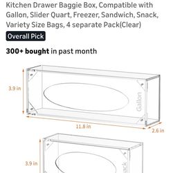 Zipper bag Food Bag Storage 4pcs