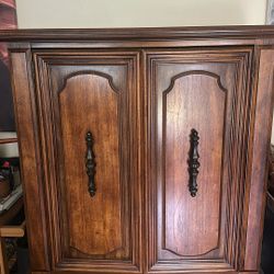 Wooden armoire