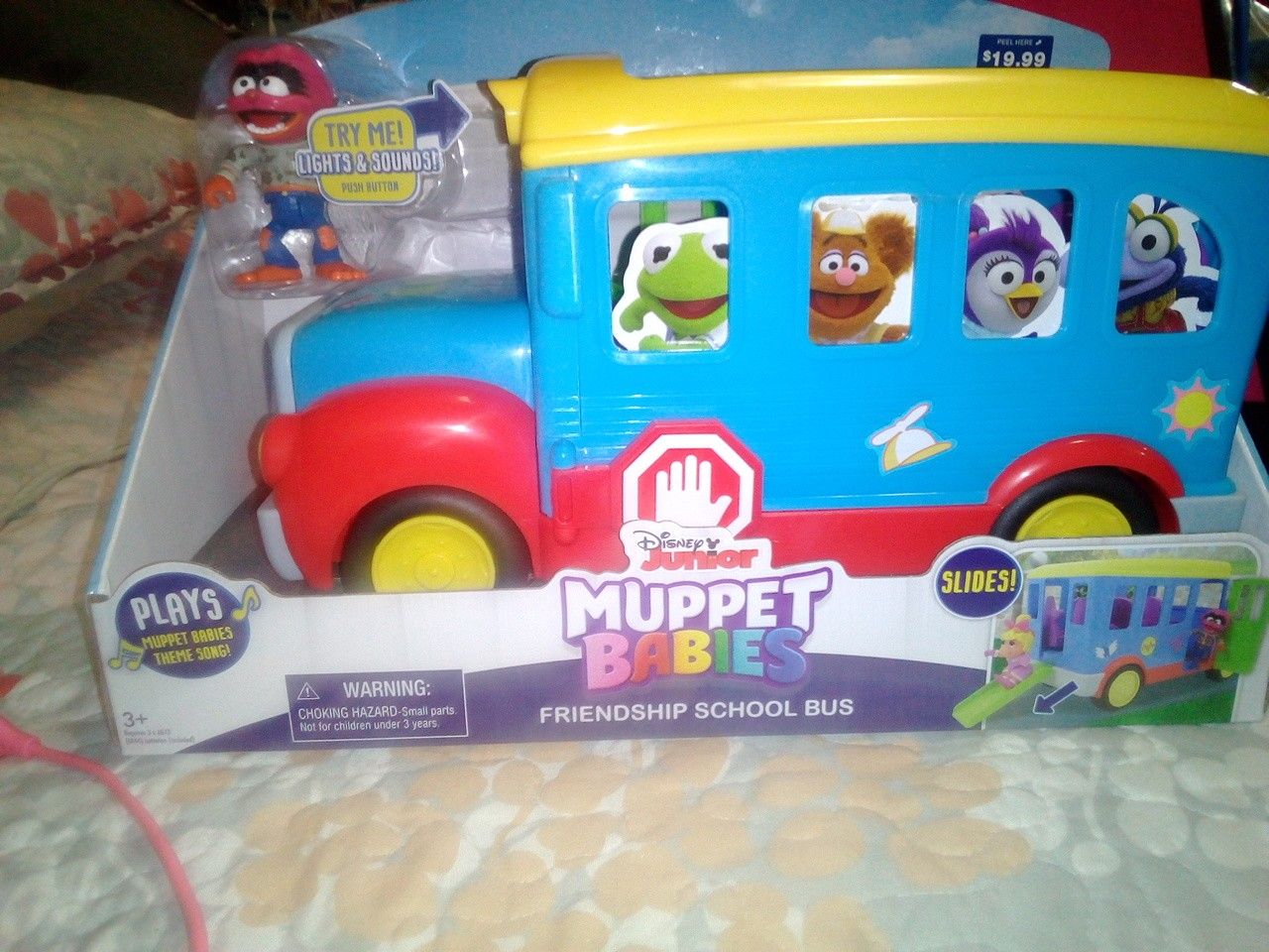 Muppet Babies Friendship School Bus