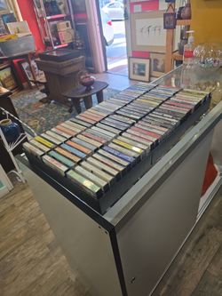 Vintage cassette tapes 90 pieces