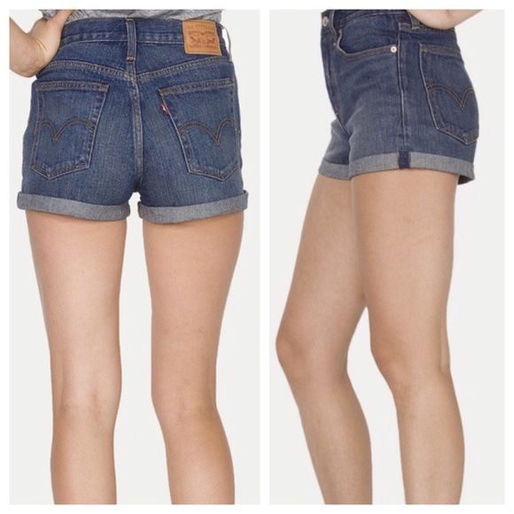 Levi Strauss White Oak Cone Denim Shorts