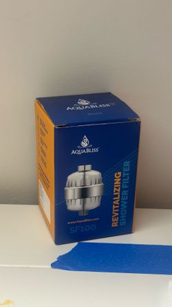 Aquabliss High Output Revitalizing Shower Filter - Reduces Dry Itchy Skin, Dandruff, Eczema