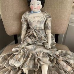 45 Year Old Vintage Style Porcelain Doll $39