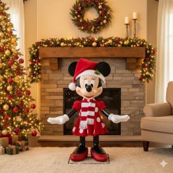 Disney 4ft Minnie Mouse Christmas Animated 
