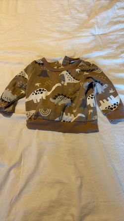 Baby Dinosaur Print Sweatshirt