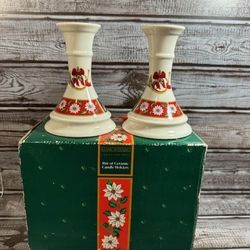Set Of Two Charlton Kobe Candle Holders 