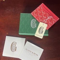  Goyard Card Holder