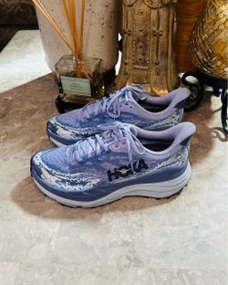 Women’s Hoka One One Stinson 7 Running Shoes Cosmic Sky/Meteor Size 9.5B