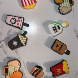 Starbucks, Drinks Etc Croc Charms