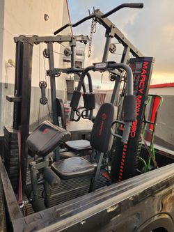 Home Gym All one. 20 Exercises over. 150 Pounds Weight Stucks.
Homestead 33033
Delivery for extra 

Versatile Marcy Home Gym is constructed from heavy