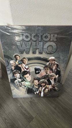 Doctor who cardboard poster