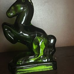 Green Glass Horse