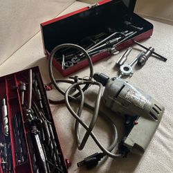 Black And Decker Drill With Bits 