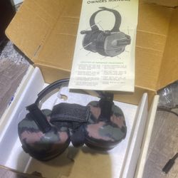 Vintage ACTION EAR Amplified Ear Protection