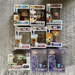 New Funko Pop Bundle, Marvel, Star Wars, Dc, And Others 