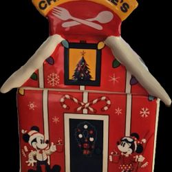 Chip And Dale Christmas Cookie Jar