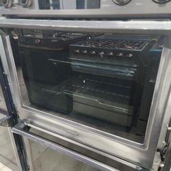 New Samsung Double Oven 30-Inch Electric Black Stainless 