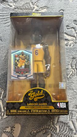 Lebron James Funko Gold NBA 12" And Márquez 2021 Panin