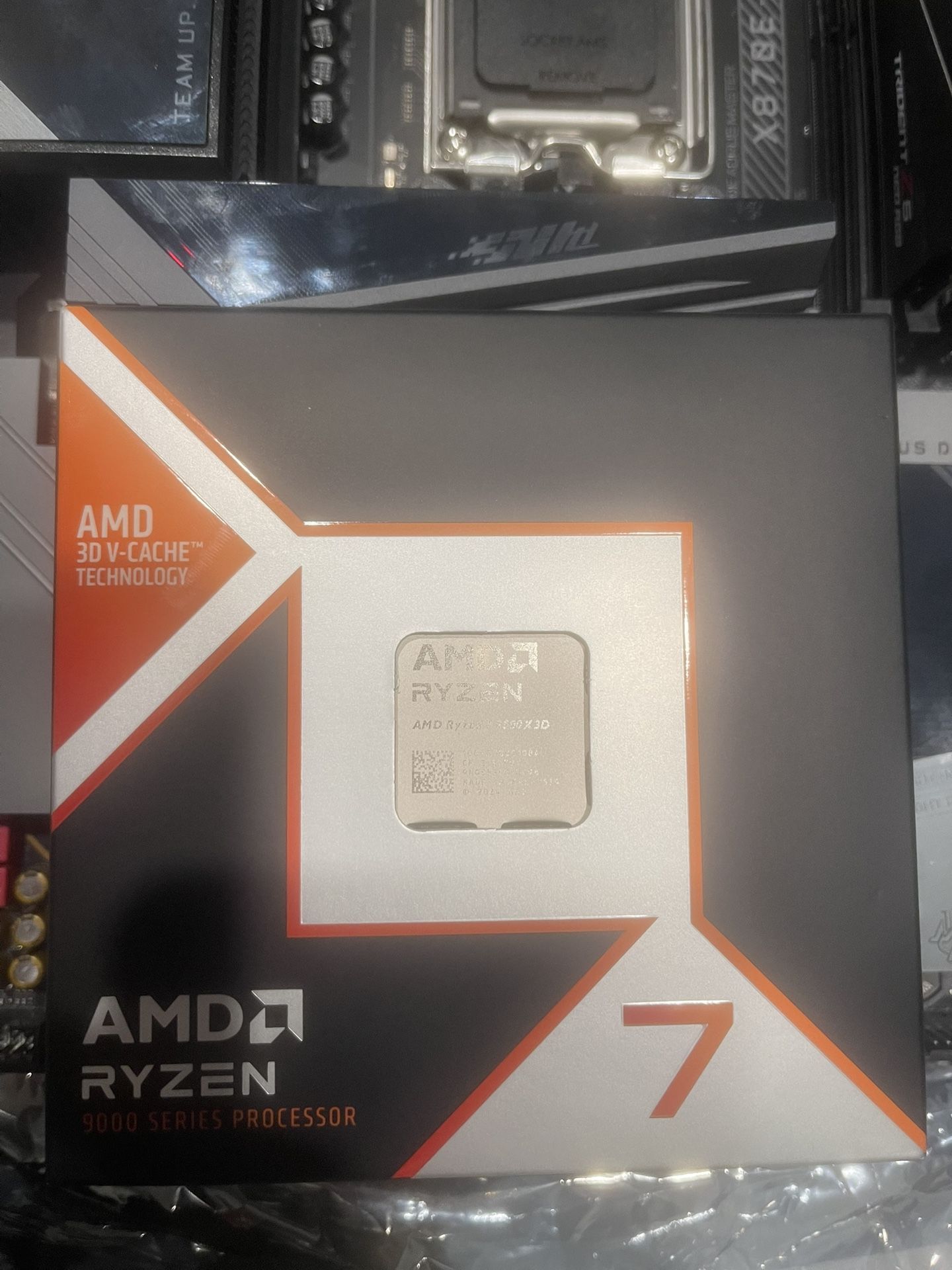 Ryzen 7 9800x3d and x870e AORUS Master