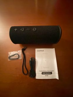 Zamkol Bluetooth Speakers Portable Wireless
