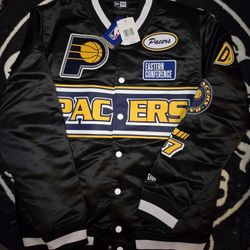 NEW ERA X INDIANA PACERS JACKET 