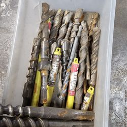 Concrete drill bits
