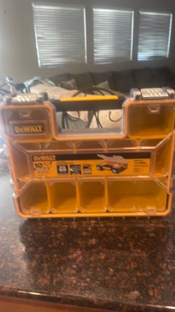 Dewalt deep 10 bin organizer