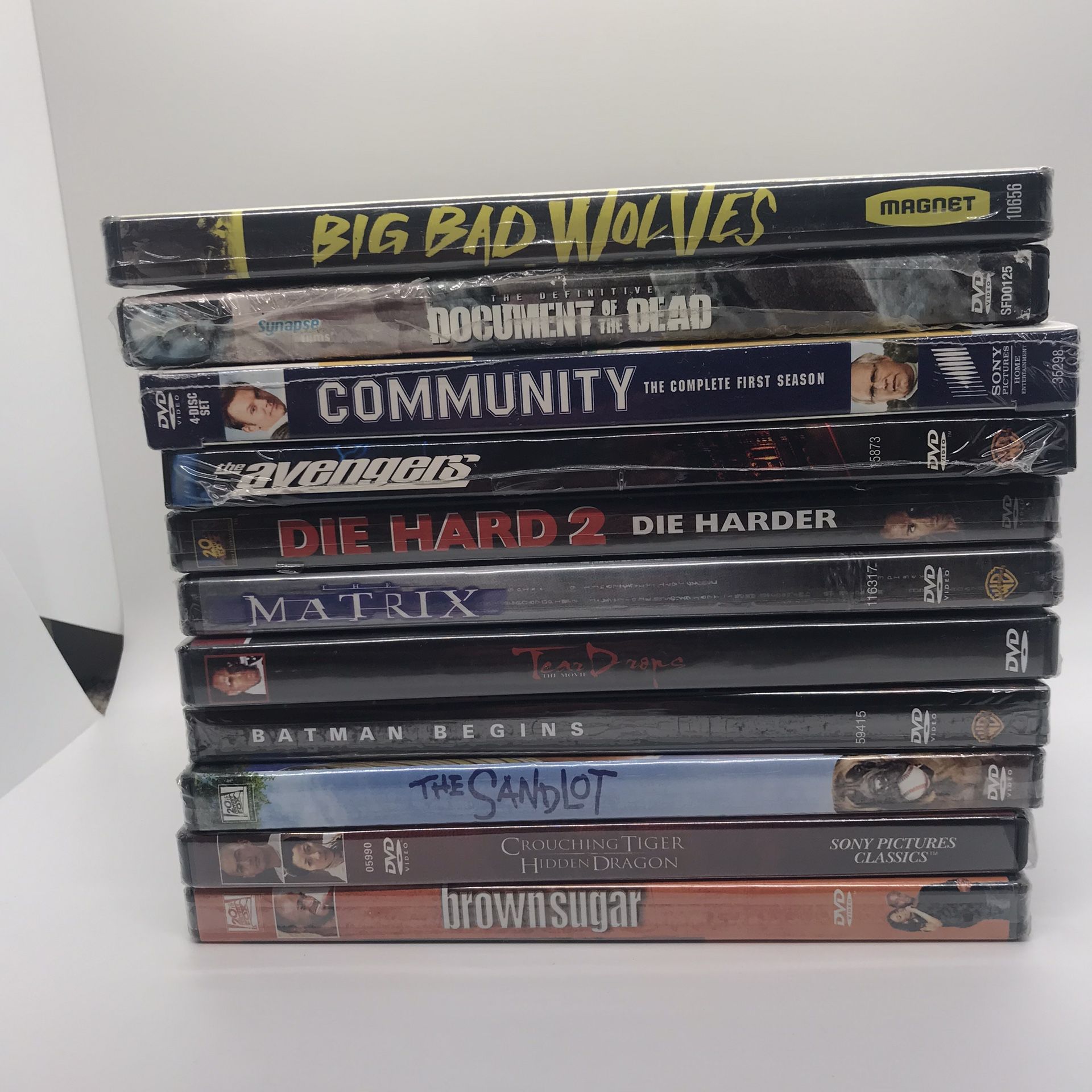 Factory Sealed DVD lot