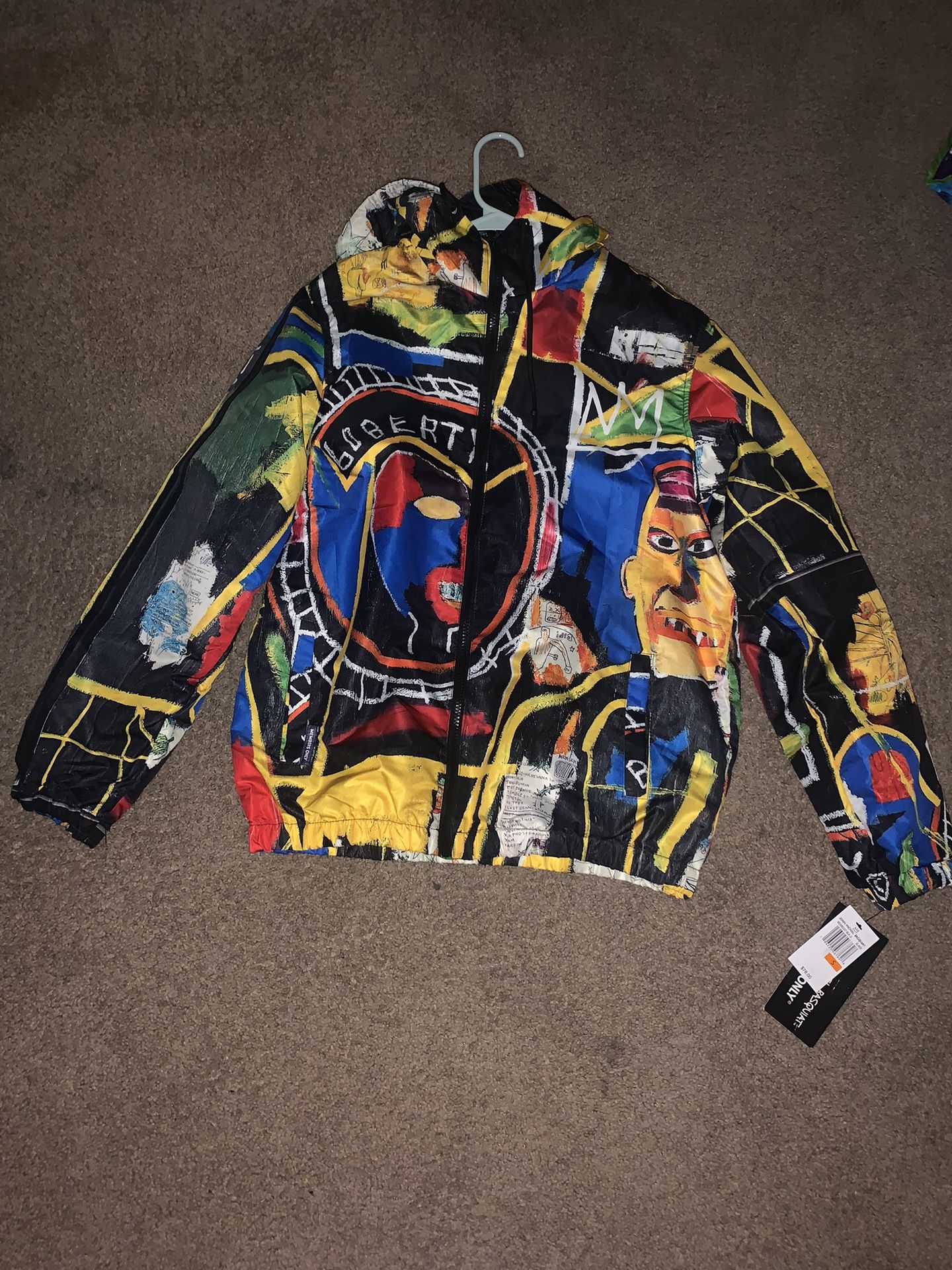Jean-Michael Basquit Windbreaker, Tag Still Attached