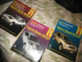 Haynes repair manual books