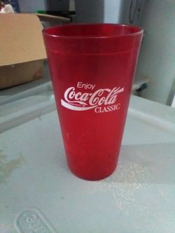 Coca-Cola Classic Red Plastic Tumbler