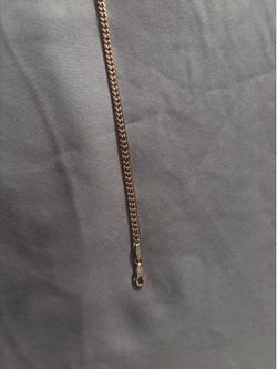 14kt Solid Yellow Gold Cuban Link 4mm 22in