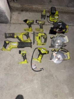 Ryobi set
