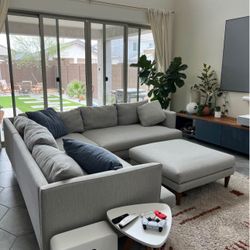 JOYBIRD Couch Sofa Sectional Ottoman