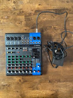 Yamaha MG10XU 10-Channel Mixing Console – USB Audio Interface & Effects
