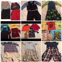 4T EUC Boy Clothes Bundle (1st Bundle); Shorts, Shirts, Suit, Swim Trunks & Rashguard