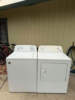 Amana washer and Kenmore electric dryer