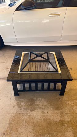 3-IN - 1 FIRE PIT / BBQ PIT / COLD DRINK PIT