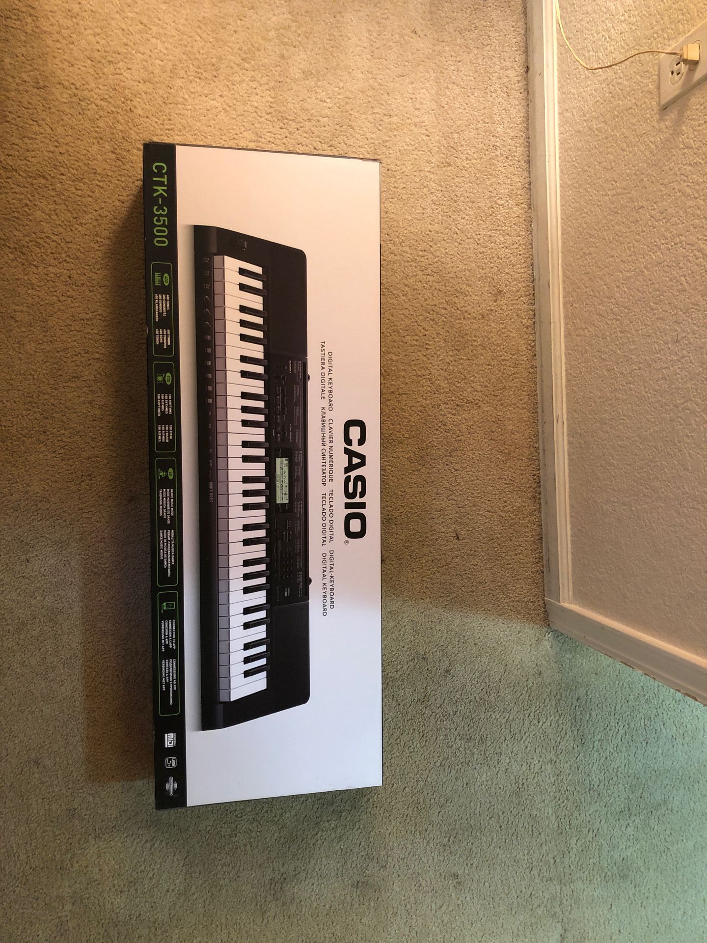 digital keyboard CTK-3500